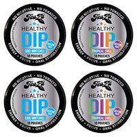 TeaZa Energy 4 Pack Combo 2 Chill 2 Tropical Chill Mix- Hot/Cold Brew Tea with Relora Curb Cravings for Snacks or Tobacco Products