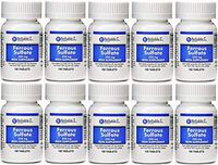 Ferrous Sulfate Iron 325 mg Generic for Feosol 100 Tablets PACK of 10