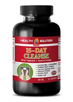 Weight Loss Pills - 15 Days Cleanse - Advanced Formula - Senna Leaf Capsules - 1 Bottle 30 Capsules
