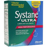 Systane Ult Eye Drops Unt Size 60z Systane Ultra Unit Dose Lubricant Eye Drops 60z