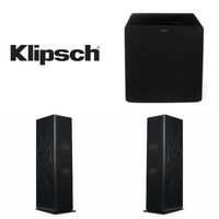 Klipsch RF-7 III Floor-standing Speaker Pair (Black Ash) Bundled with (1) Klipsch SW-311 10-inch Subwoofer