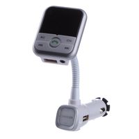 WinnerEco Handsfree Car Vehicle-mounted Bluetooth4.0 FM Transmitter 2.1A Charger (White)