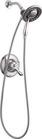 Delta Faucet Linden 17 Series Dual-Function Shower Trim Kit with 2-Spray In2ition 2-in-1 Hand Held Shower Head with Hose, Chrome T17294-I (Valve Not Included)