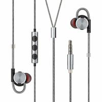Thunder Emperor 3.5MM Premium Quality Earphone w/Mic, Remote and Carrying Case for Smart Phones, Android, Tablet and Other Compatible Devices