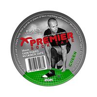 Premier Sock Tape Shinguard Shin Pad Retainer Sock Tape 38mm - Black