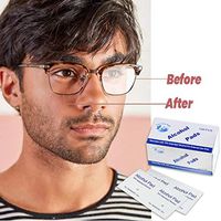 GraPefruiT Anti-Fog Lens Wipes - 100 Pack Lens Cleaning Wipes, Pre Moistened Cleansing Cloths Great for Eyeglasses, Tablets, Laptop, Camera Lenses, Screens, Keyboards and Other Delicate Surfaces