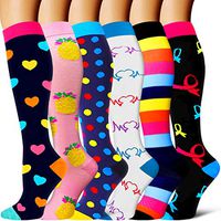 Compression Socks - Compression Sock Women & Men - Best Running, Athletic Sports, Crossfit, Flight Travel