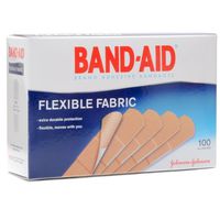 Flexible Fabric Premium Adhesive Bandages, 3/4 x 3, 100/Box (Pack of 2)
