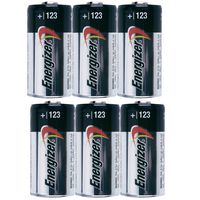 Energizer Photo Battery 123, 6-Count