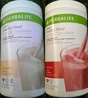 2 HERBALIFE Formula 1 Nutritional Shake French Vanilla and Wild Berry Mix Shipped from USA and Fast Shipping