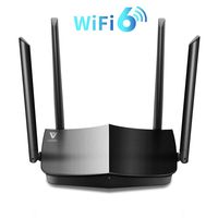 WiFi 6 Router-AX1500 Gigabit Dual Band Wi-Fi Router, Next-Gen 802.11ax Wireless Router Supporting MU-MIMO, Mesh and OFDMA with 1xWAN Port and 4 x Gigabit LAN Ports, WPA3, WPS for Whole-Home Coverage