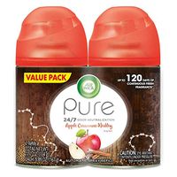 Air Wick Freshmatic Automatic Spray Air Freshener, Apple Cinnamon Medley Scent, Twin Refills, 5.89 Oz