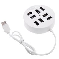 Storite Usb 3.0 Switches port hub (8 Port, White)