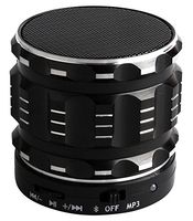 Aduro AMPLIFY Mini BSP20 Wireless Stereo Sound Bluetooth Handheld Speaker Rugged Build (Black)