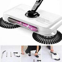 Yionloe 2 in 1 Practical Handheld Wireless Spin Mop Home Cordless Cleanging Mop Wet Mops