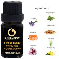 KOKO AROMA Aromatherapy Stress Relief Essential Oil Blends (BL-Stress Relief)