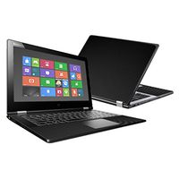 Mightyskins Skin Compatible with Lenovo Yoga 2 11.6" (2nd Gen) Laptop Wrap Cover Sticker Skins Carbon Fiber