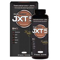 Metis Nutrition JXT5-5-in-1 Men's Health Supplement to Support Testosterone, Joint Health, Libido, Prostate and Vision - Improve Energy, Fitness and Well-Being - 90 Capsules