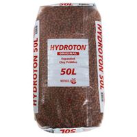 Hydroton Original Clay Pebbles - 50 Liter | Lightweight Expanded Clay Aggregate Made in Germany