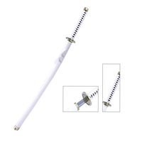 Sword Valley Handmade Katana Japanese Samurai Sword, ONE Piece Roronoa Zoro Anime Swords, Wado Ichimonji LengthenVersion