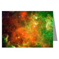 Swirling Landscape of Stars-Hubble Telescope Image From NASA-Boxed Notecard Set