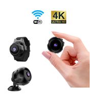 VRVZU Spy Camera Wireless Hidden Camera Ultra HD 4K Mini WiFi Camera