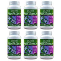 TruNature Ginkgo Biloba 120 mg - 300 softgels (Pack of 6)