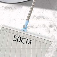 JTYX MOPS Multifunctional Magic Mop Floor Squeegee Adjustable Professional Water Squeegee Foam for Garage Tile Shower Hair Floor Wiper