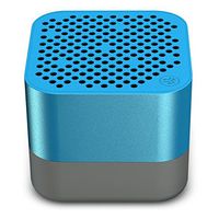 JLab Audio Crasher Micro Wireless Bluetooth Speaker | Bluetooth 2.1 | 10 Hour Battery Life | Water Resistant & Dust Resistant | USB + AUX Backup Available | Blue