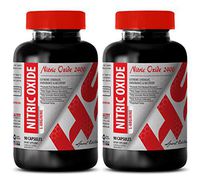 Nitric Oxide and citriline Supplements - Nitric Oxide L-ARGININE 2400MG - Improve Sex Life (2 Bottles)