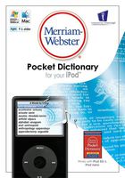 Merriam-Webster's Pocket Dictionary (for the iPod)