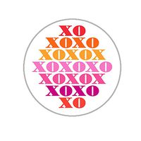 Hugs & Kisses Envelope Seals - 1.2" Stickers - 144 XOXO Stickers