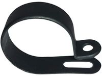 1.25" Electriduct Heavy Duty Nylon Cable Clamps Mouting Wire Clips - 50pcs | Black
