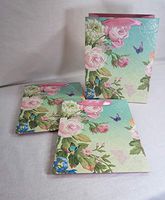 Carol Wilson Fine Arts Inc. Enchanted Garden Gift Bag Set (Medium- 3 Bags)