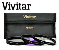 Vivitar Series 1 Multi-Coated 3 Piece Filter Kit (UV, CPL, FLD) Includes Nylon Filter Wallet For The Nikon D5000, D3000 Digital SLR Cameras Which Have Any Of These (18-55mm, 55-200mm, 50mm) Nikon Lenses