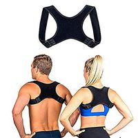 ETCBUYS Unisex Best Posture Corrector – Improved Posture, Pain Relieve, Therapeutic, Shoulder, Back, Adjustable, Slouching Corrector, Lightweight Back Brace (One Size, Adjustable)