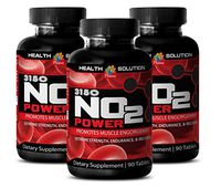 Enhancement Pills Male Size - Premium Natural Nitric Oxide 3150MG - Nitric Oxide Workout Supplement - 3 Bottle (270 Capsules)