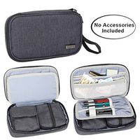 Luxja Diabetic Supplies Travel Case, Storage Bag for Glucose Meter and Other Diabetic Supplies (Bag Only), Black