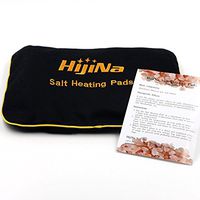 Salt Heating Pad by HijiNa – Size 10x7x1”, 2lbs Himalayan Natural Crystal Salt and Others, Microwaveable Heating Pads, stays warm for quite awhile