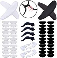 Silicone Eyeglass Nose Pads Sticky, Hypo-allergenic Adhesive Nose Grips for Glasses and Sunglasses 24 Pairs