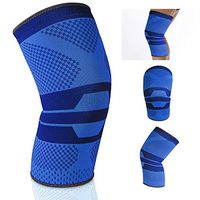 A2ZCare Knee Brace Support Compression Sleeves FDA Approved, Anti-Slip Design for Meniscus Tear, Arthritis, Pain Recovery – Knee Support for Running, Playing Sports (Single - M)
