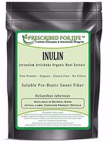Organic Inulin Powder | 100% Pure Superfood | Supports Digestive Health | Gluten Free, Vegan, Non-GMO | Jerusalem Artichoke Powder | FOS Prebiotic Fiber (12 oz / 340 g)