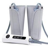 Foot Massager Leg Wraps, Thigh And Calf Massager With Knee Heating, Massage Boots Machine, Foot And Calf Massage With Handheld Controller, Leg Air Massager For Circulation Sequential Compression Wraps