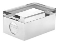 MoMA Page 1 Business Card Box, Clear Lid