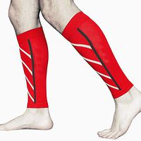 TOPmountain Leg Sleeves -Compression Sleeve Leg Performance Support Shin Splint & Calf Pain Relief,Men Women Runners Guards Sleeves Running