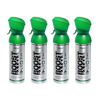 Boost Oxygen Natural Portable 5 Liter Pure Canned Oxygen Canister (4 PK)