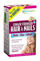 Applied Nutrition Longer, Stronger Hair and Nails, 60-count (Pack 2)