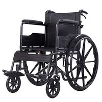 Folding Self Propelled Wheelchairs Commode, Multifunctional Bathroom Chair Commode Chair with Wheels, for Elderly, Handicapped, and Disabled Users