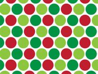 10ct Jumbo Red Lime & Green Polka DOTS Tissue Paper Gift Wrapping 20"x30" Sheets nfLG -890