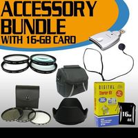 Accessory Saver 16GB Fujifilm FinePix HS20EXR Filter Kit, Lenses and Accessory Bundle